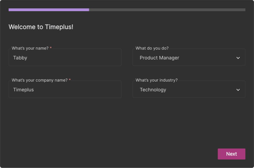 Onboarding Survey